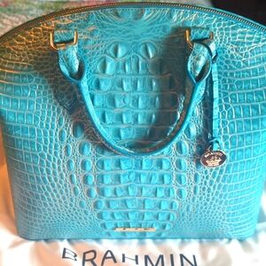 Brahmin Lrg Duxbury Mermaid Green NWT